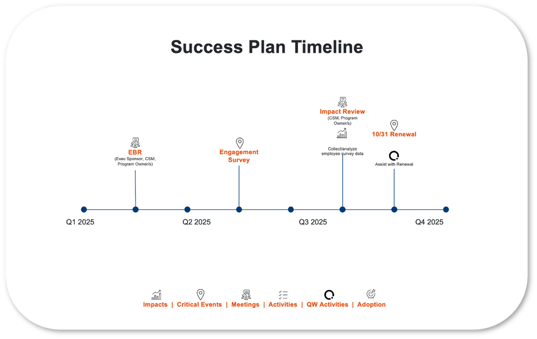 Success Plan Timeline