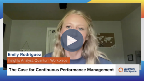 The Case for Continuous Performance Management Video