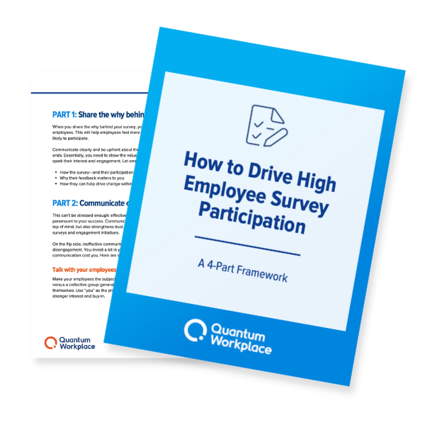 LP Graphic - How to Drive High Employee Survey Participation eBook